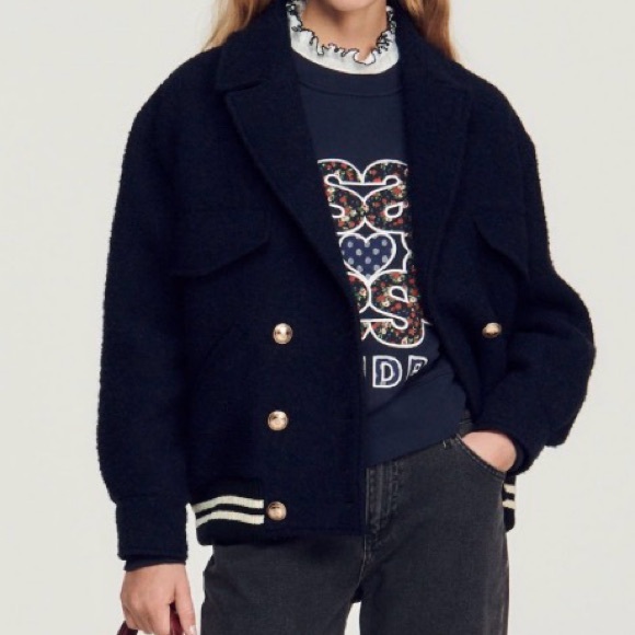 Sandro
Tweed blouson jacket - Picture 3 of 16